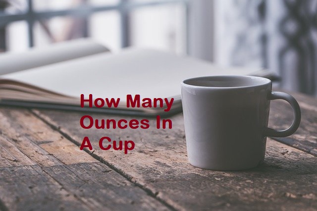 how many ounces are in a cup